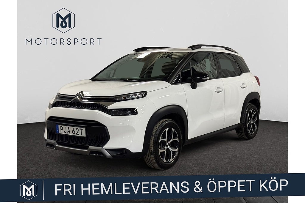 Citroën C3 Aircross 130hk Aut P-Sensorer Filhållning Carplay Farthållare