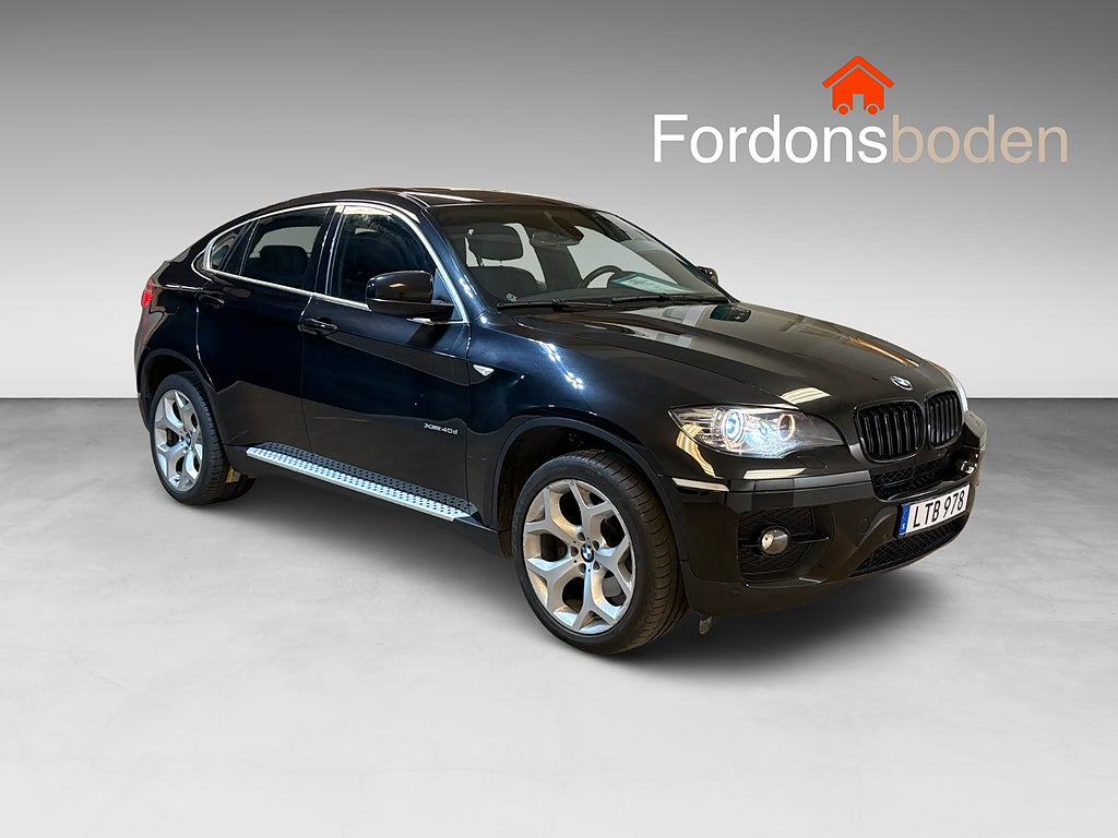 BMW X6 xDrive40d Sport line Navi Taklucka Skinn 306hk