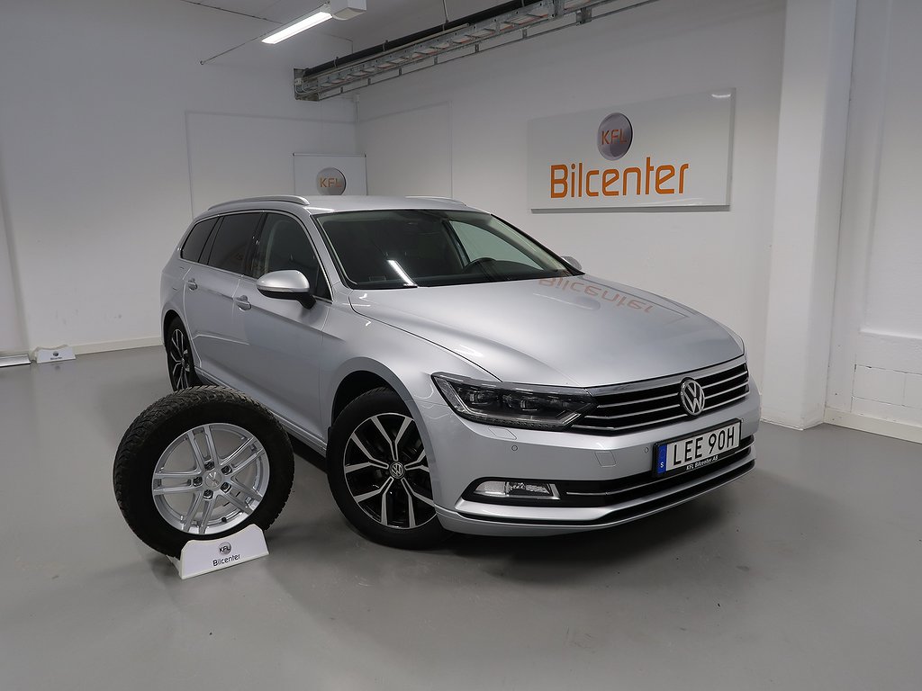 Volkswagen Passat 2.0 TDI Executive V-Däck ingår Drag-Navi-Kamera-Värmare-Carplay