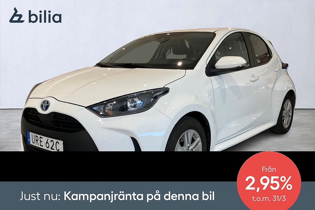 Toyota Yaris Hybrid 1,5 Active Komfortpaket V-HJUL