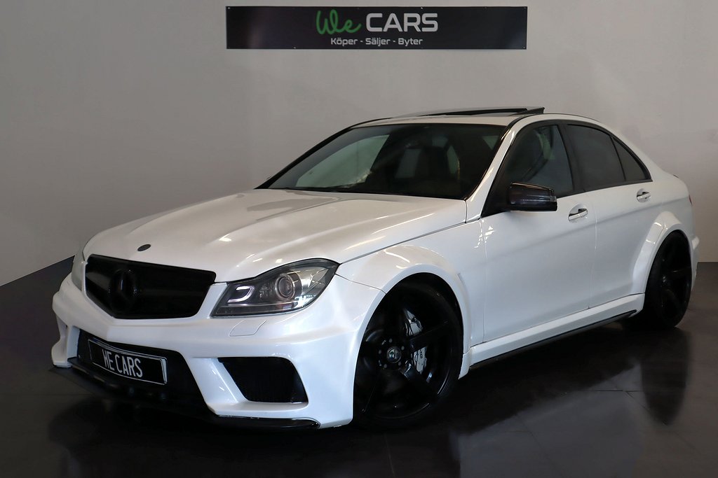 Mercedes-Benz C 63 AMG 7G Taklucka Breddad Steg 2 560hk