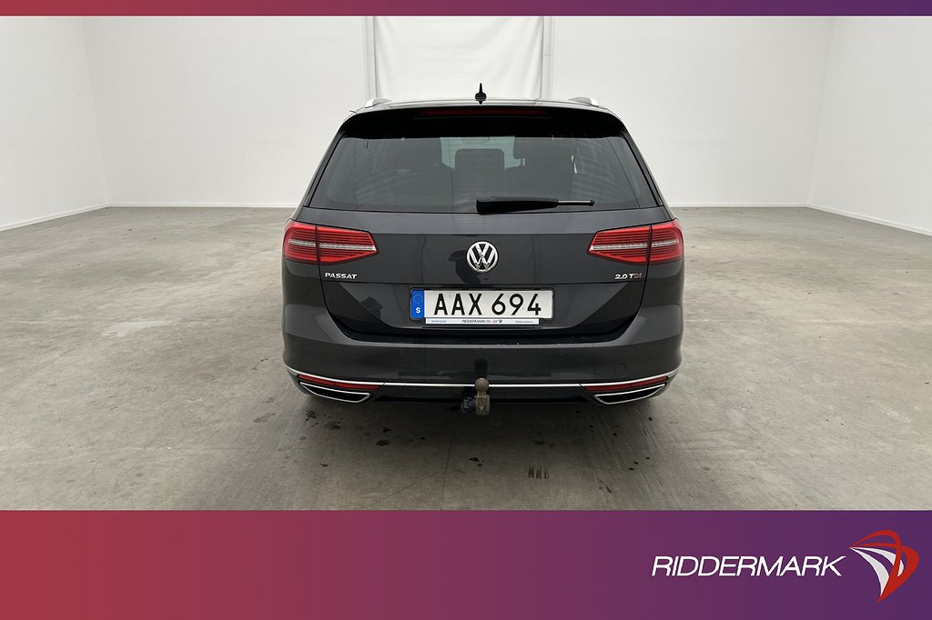 Volkswagen Passat 2.0 TDI 190hk R-Line D-Värmare Kamera Drag