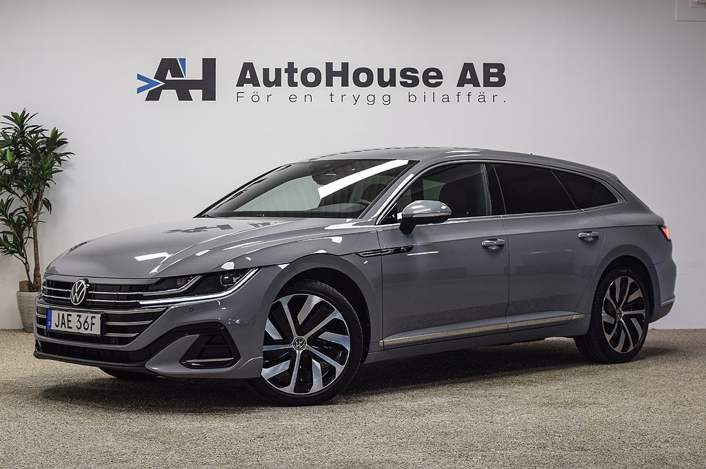 Volkswagen Arteon eHybrid Shooting Brake R-Line Värmare Drag Garanti