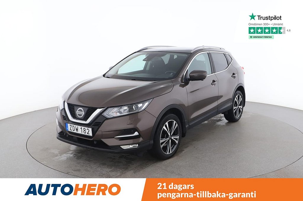 Nissan Qashqai Motorvärmare, PDC-bak, Lane-assist, Adaptive Cruise-control