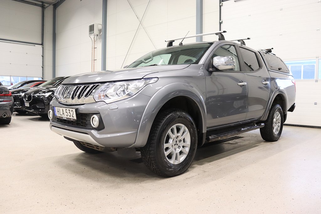 Mitsubishi L200 Dubbelhytt 2.4 IC/TC 4WD Drag D-Värm 181hk