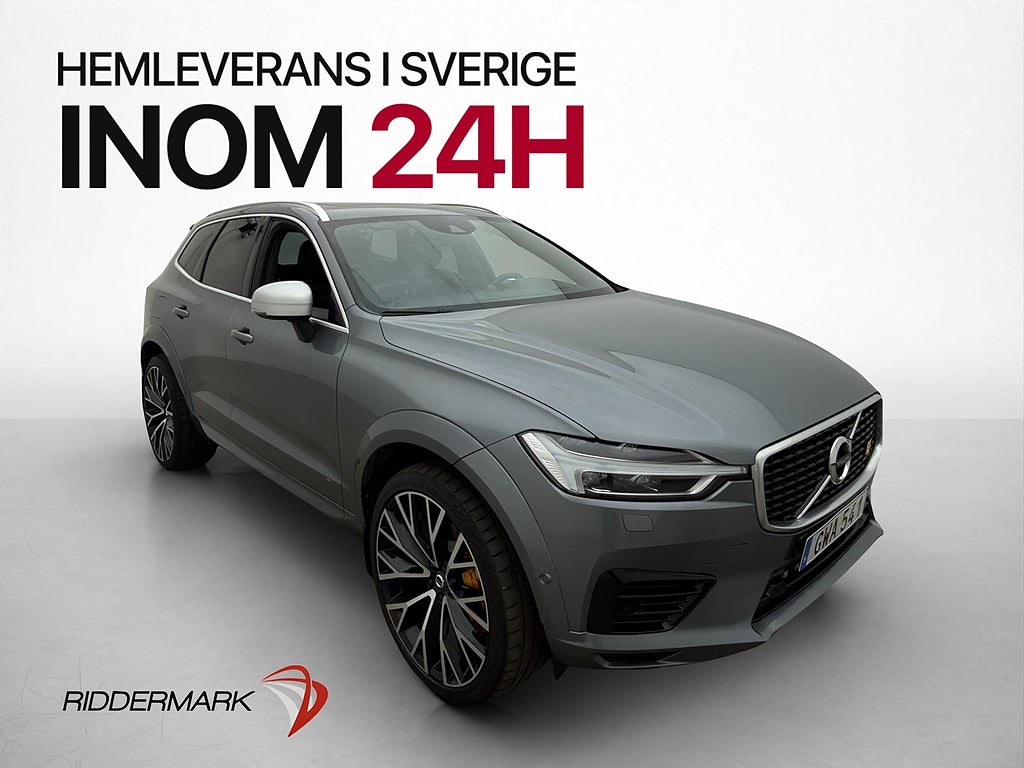 Volvo XC60 T8 AWD R-Design B&W Pano HuD Värmare Drag VOC