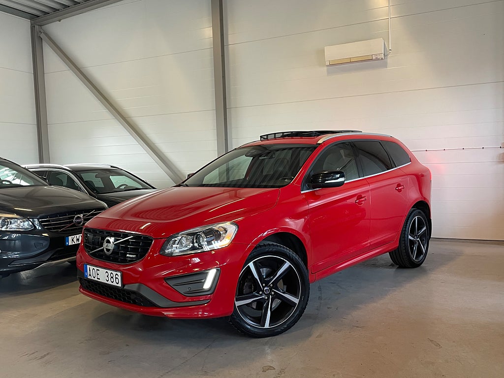 Volvo XC60 Polestar Optimering D5 AWD Black R, R-Design 1-Ägare