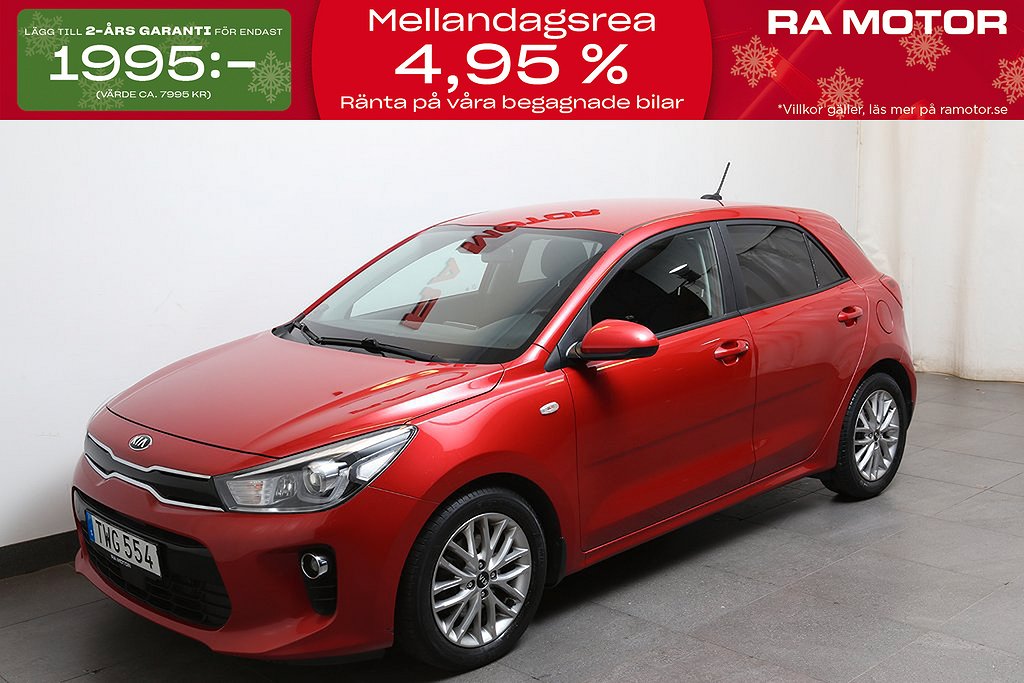 Kia Rio 1,0T GDI 120hk Advance Plus Aut CarPlay Kamera 2019