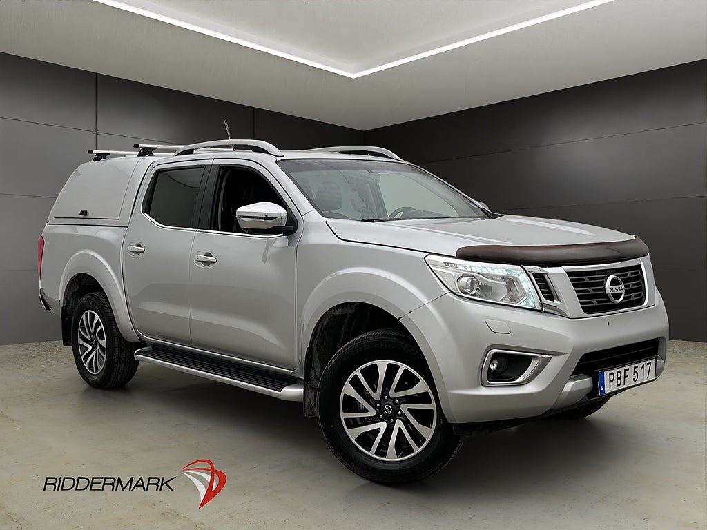 Nissan Navara Tekna 2.3 dCi 4WD Värmare Drag Diff Skinn Kåpa