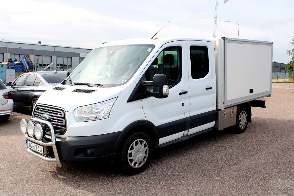 Ford transit 310 Dubbelhytt 2.2 TDCi M-värmare B-kamera Drag 6-sits 