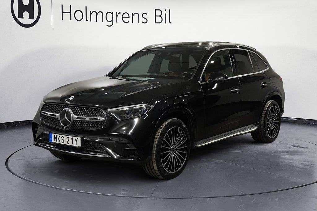 Mercedes-Benz GLC 2,95% ränta 400e 4Matic AMG Line Drag Läder Panorama Burmester 3
