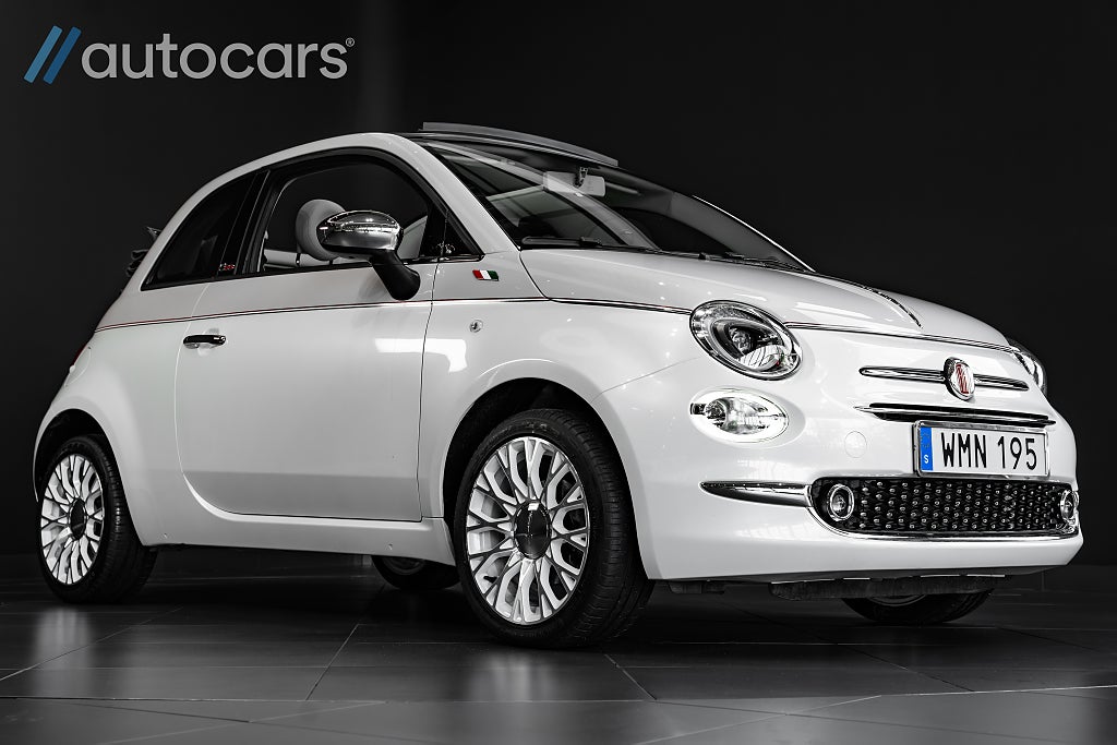 Fiat 500C Cabriolet|Limited - Nr 4/60|Vitt läder