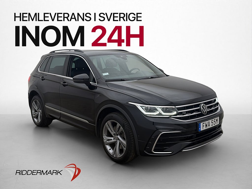 Volkswagen Tiguan eHybrid 1.4 TSI 245hk R-Line Läder Cockpit