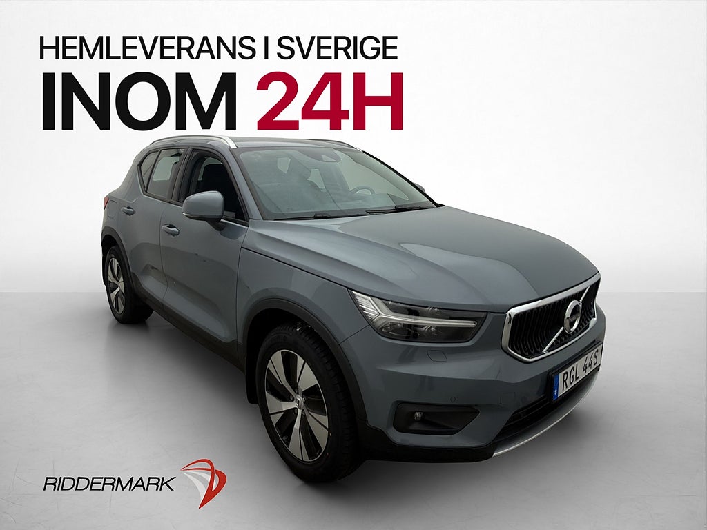Volvo XC40 T3 163hk Momentum VOC Värmare Kamera Drag CarPlay