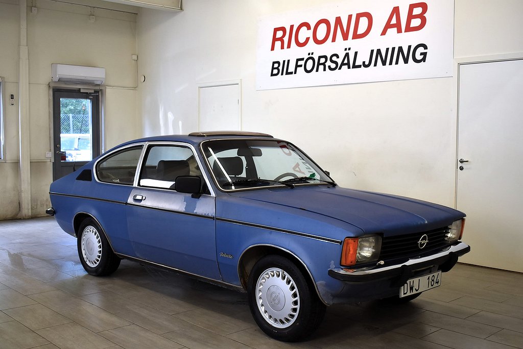 Opel Kadett 1200 S COUPÉ 1.2 PATINERAD NORRLANDSBIL