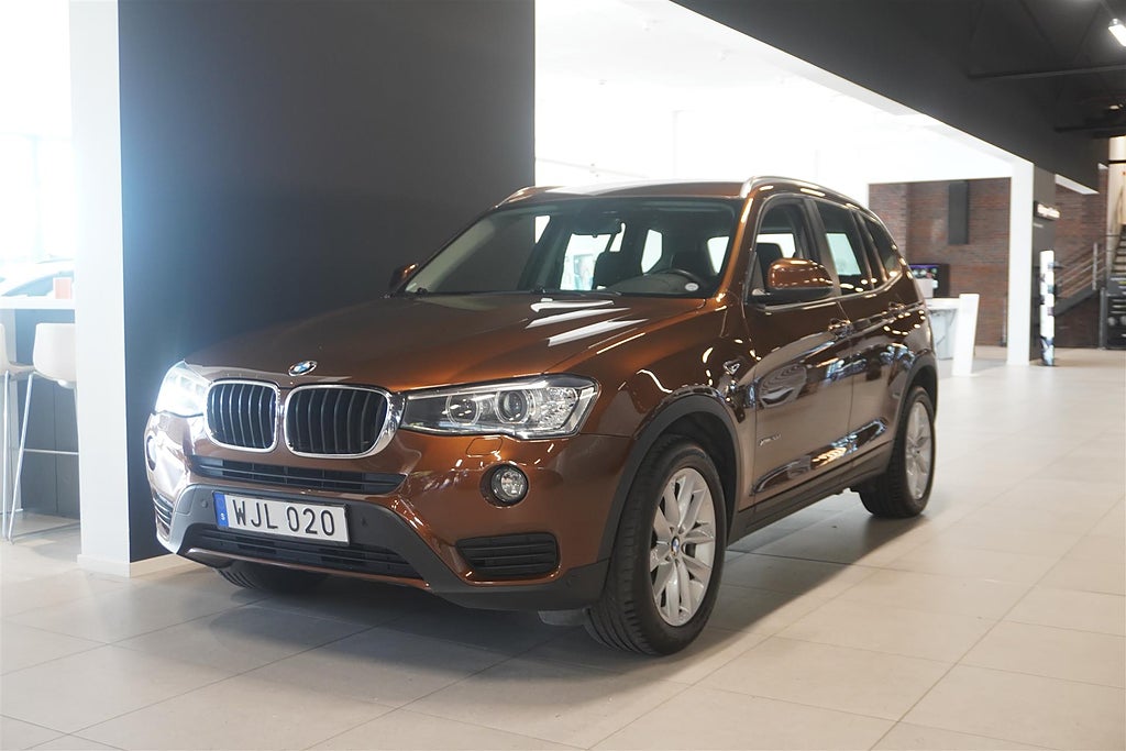 BMW X3 xDrive20d Drag HiFi Rattvärme Sportstolar | Ränta 3,95%