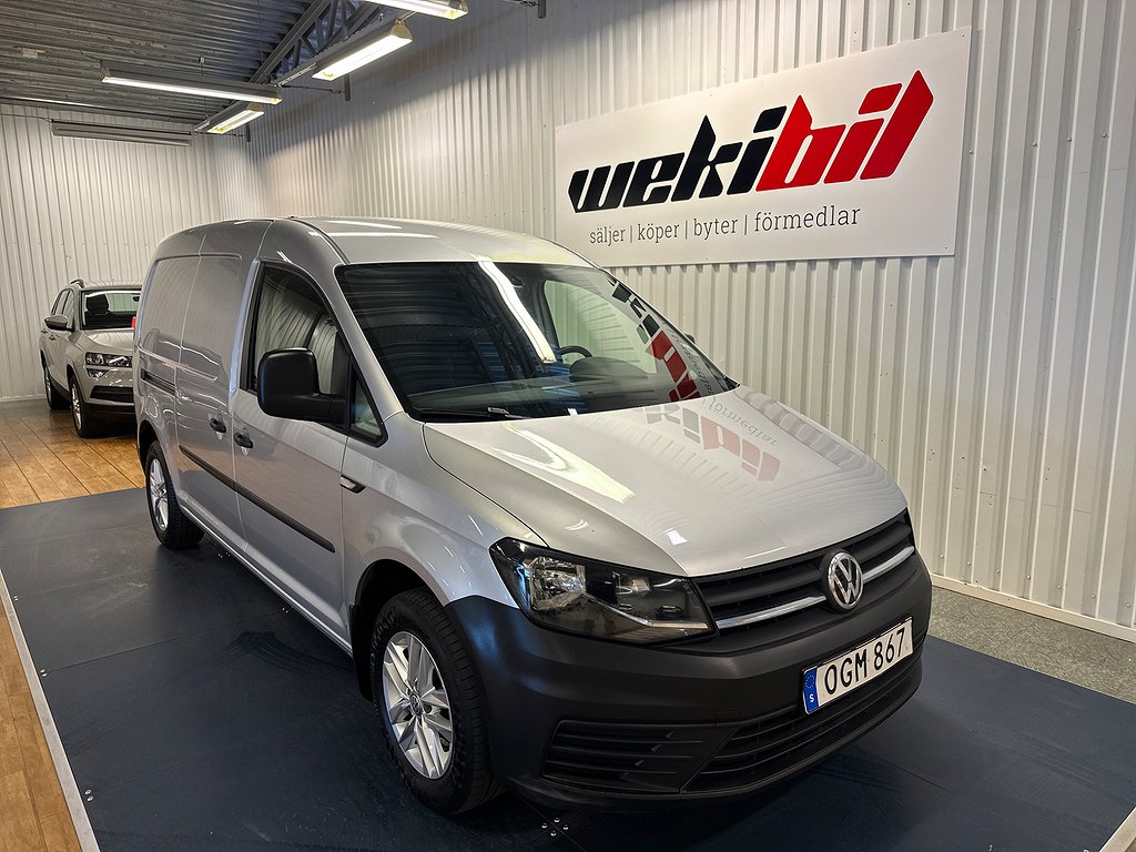 Volkswagen Caddy Maxi 2.0 TDI DSG, Drag, Värmare, Backkamera