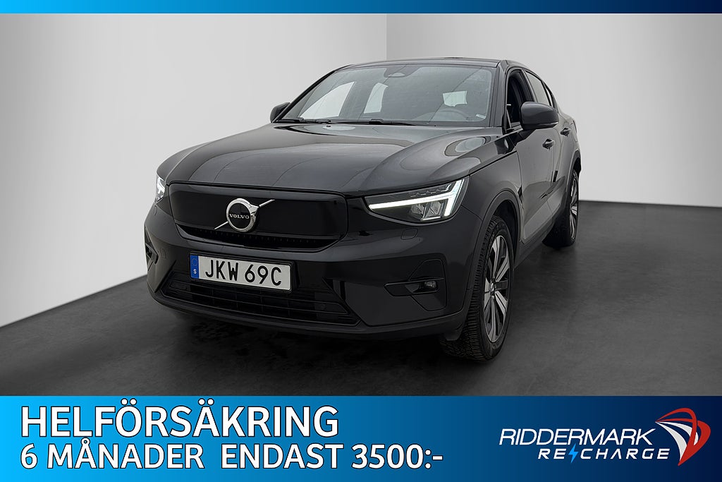 Volvo C40 Recharge Single Motor 231hk Plus Pano Kamera Navi