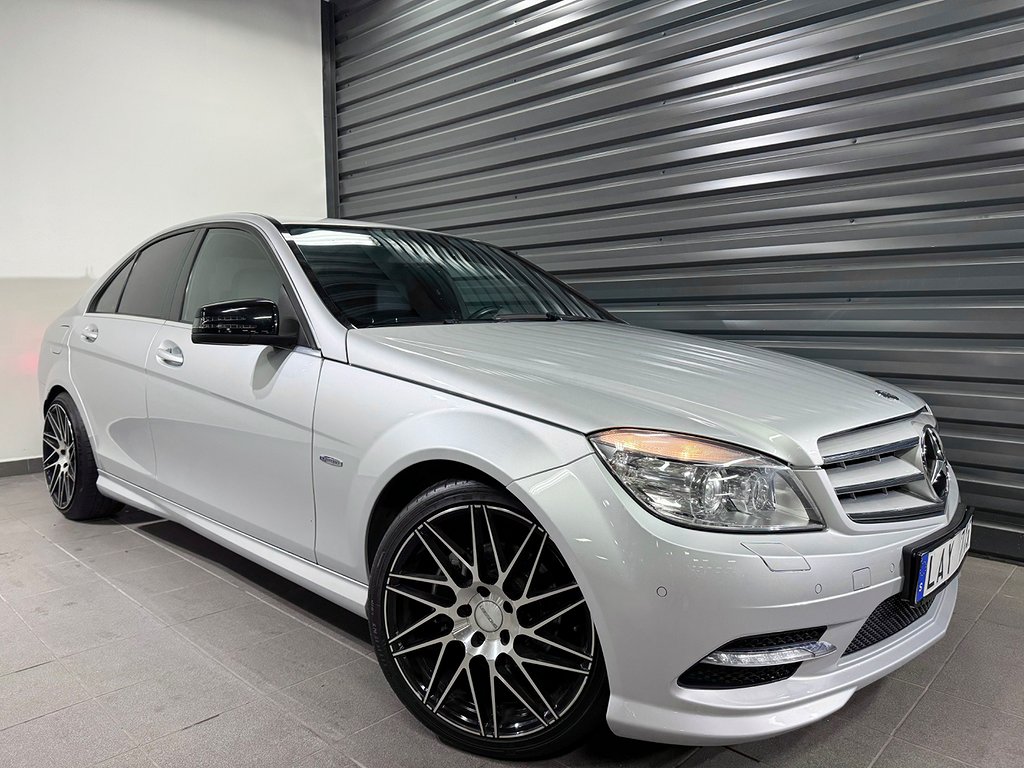 Mercedes-Benz C 180 Auto AMG Sport Skinn Paddlar ##Såld##