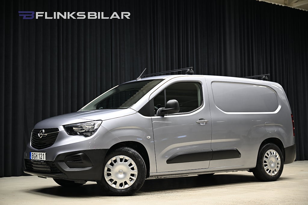 Opel Combo-e -e Cargo XL 50 kWh 136HK Lång|Drag|GPS|Backkamera|Moms