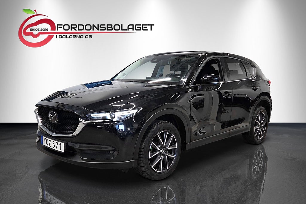 Mazda CX-5 2.2 SKYACTIV-D AWD Drag Värmare BOSE Kamera HuD Navi