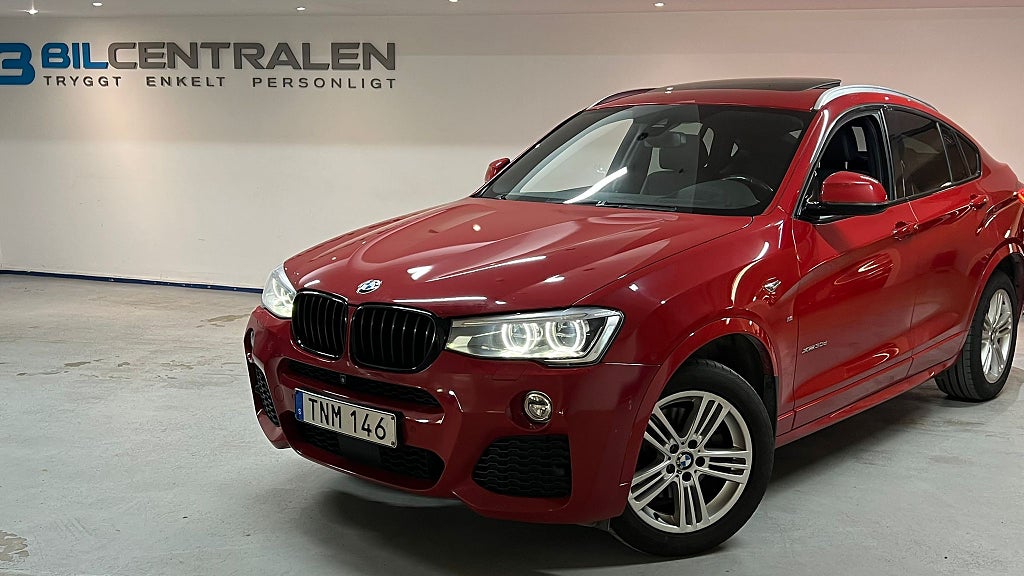 BMW X4 xDrive30d M Sport Taklucka Full Utrustning 