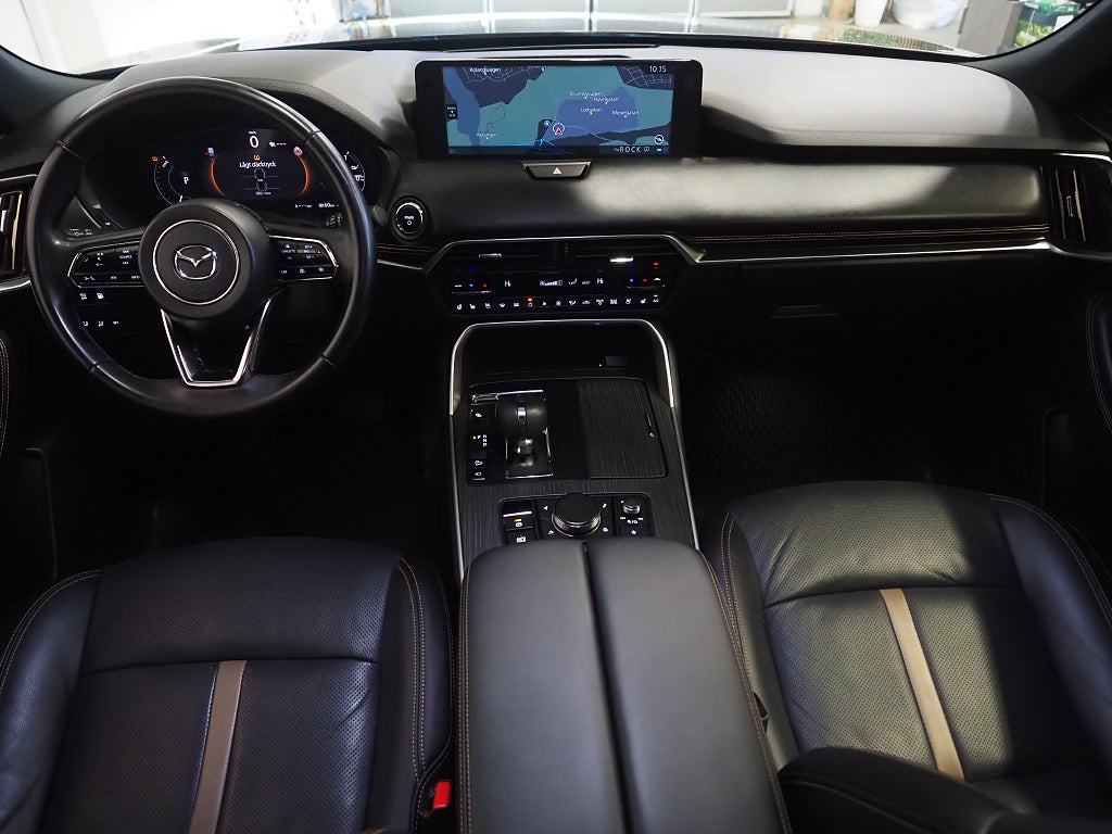 Mazda CX-80 PHEV AWD 327hk Homura COSO 6-sits Drag 360° Navi Skinn 2024