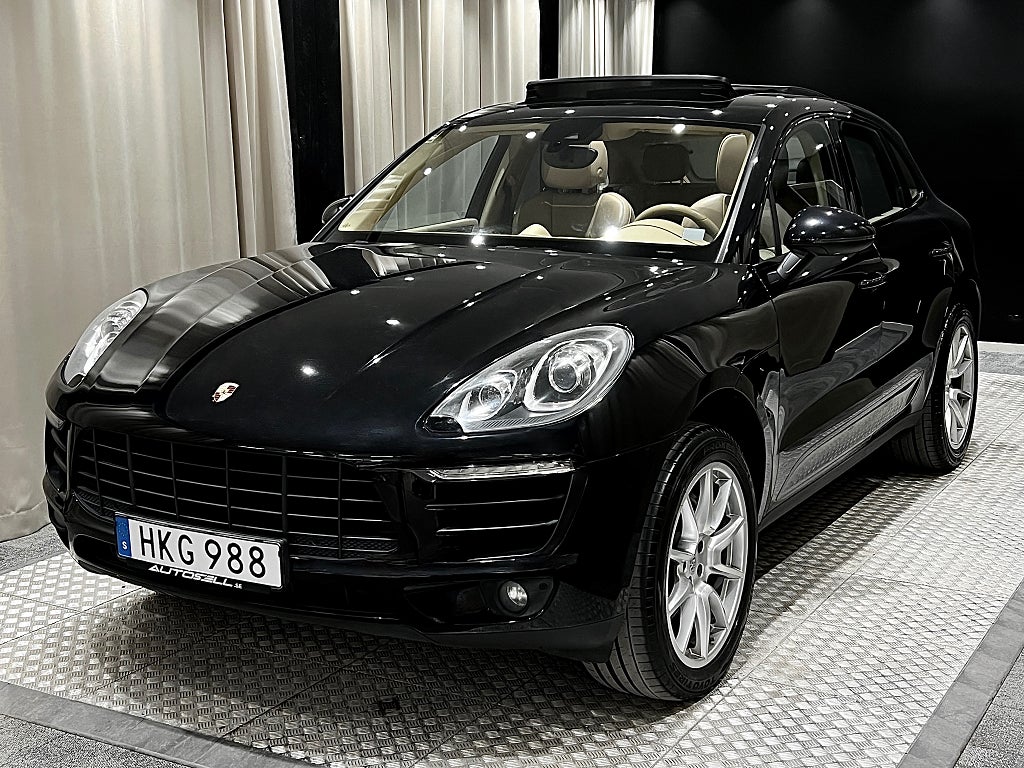 Porsche Macan S|Sport Chrono|BOSE|PANO|Kolfiber|Fullutrustad