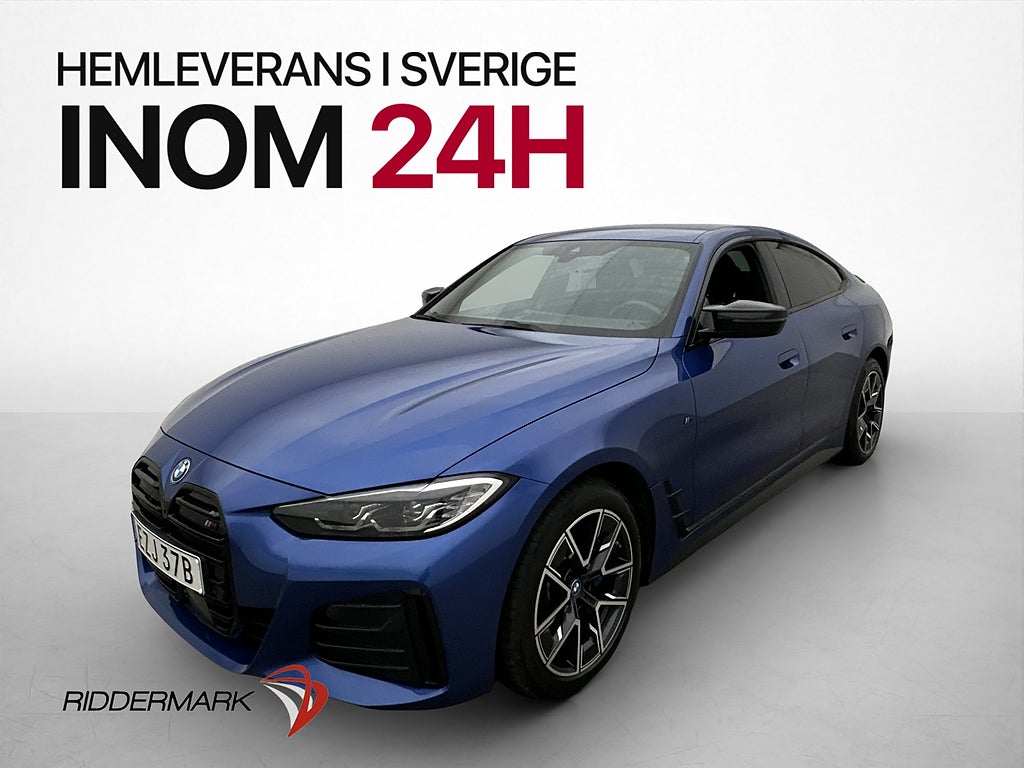 BMW i4 M50 xDrive Gran Coupé 544hk H/K Kamera Rattvärme