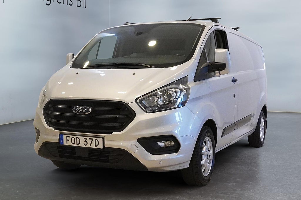 Ford transit-custom 300 2,0 Ecoblue Selectshift 130 hk Leasbar 3-Sits