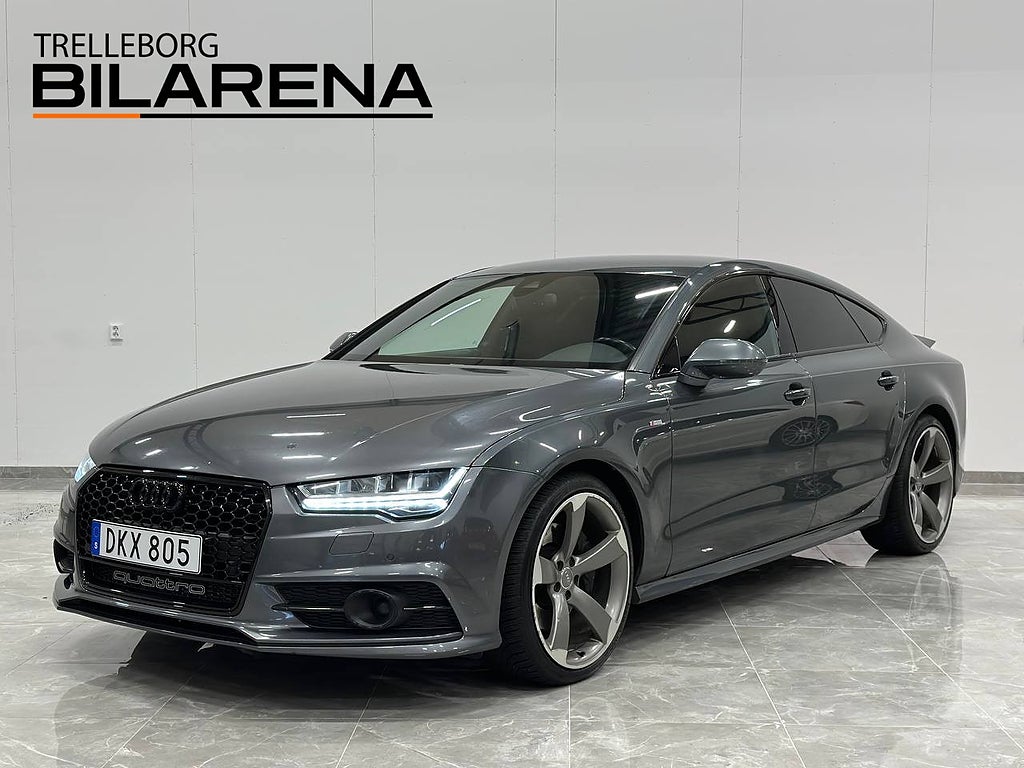 Audi A7 Sportback 3.0 TDI V6 quattro S Tronic, 272hk Sport Edition