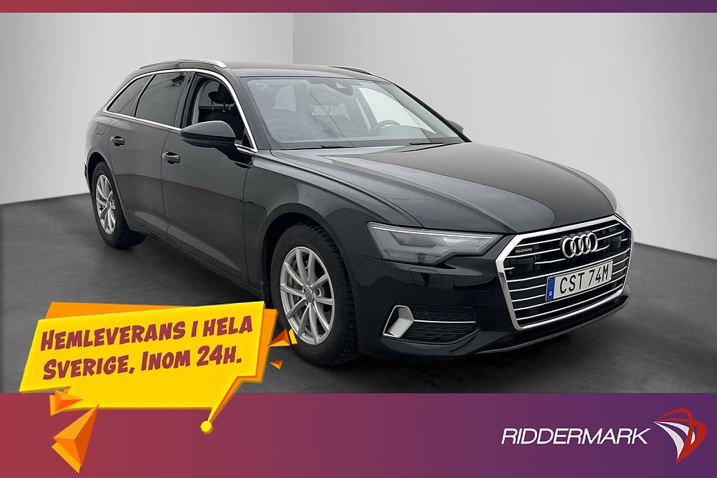 Audi A6 40 TDI 204hk Quattro Proline Sport Värmare Navi Drag