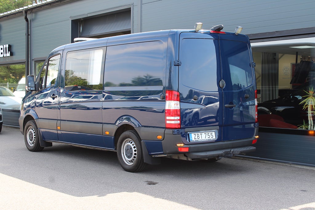Mercedes-Benz Sprinter 316 Mixto, Inredning, 4 sits, Kamera, Navi, S&V-hjul