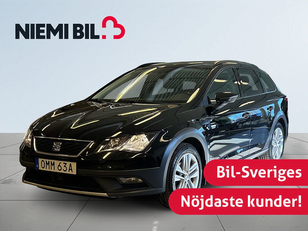 Seat Leon X-Perience 1.6 TDI Kamera/Drag/MoK-Värm/S&V/Låg Förbru.