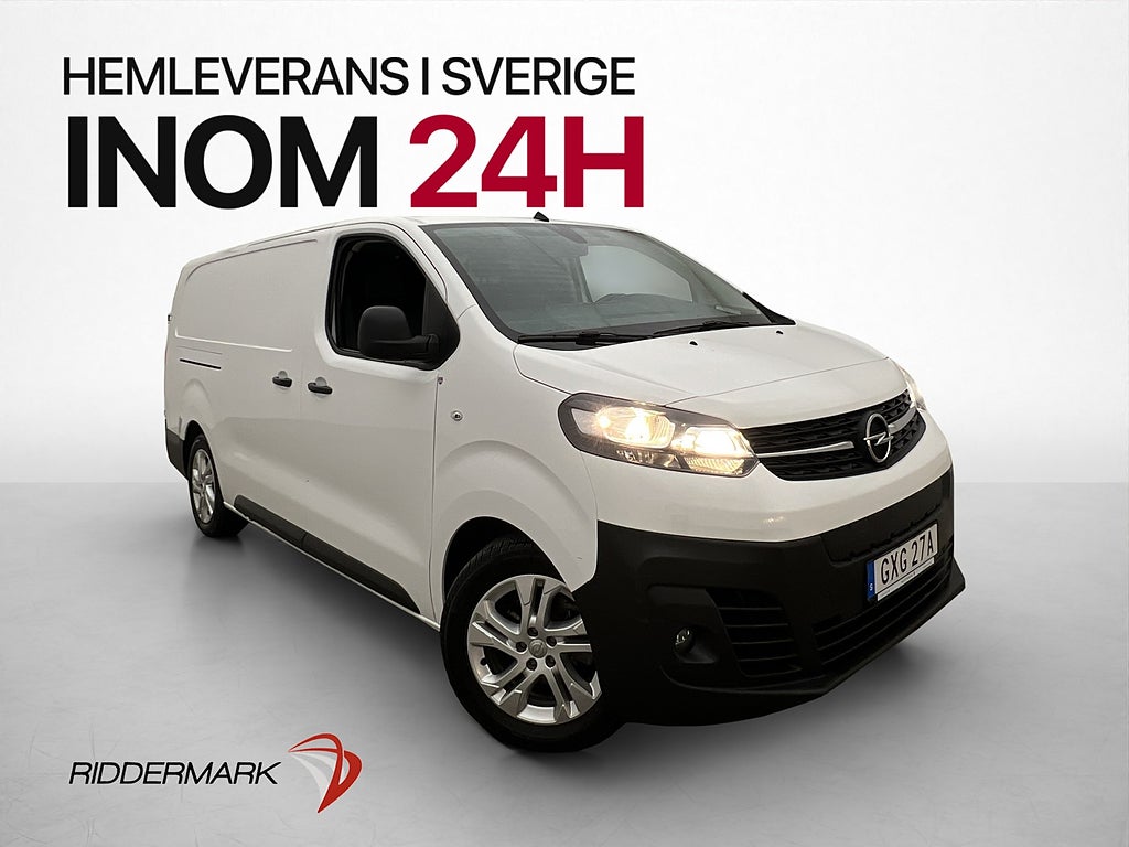 Opel Vivaro-e L3 136hk PDC Dragkrok Farthållare CARPLAY Moms