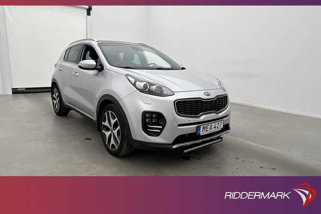 Kia Sportage AWD 185hk GT-Line M&K-Värm Pano JBL Kamera Drag