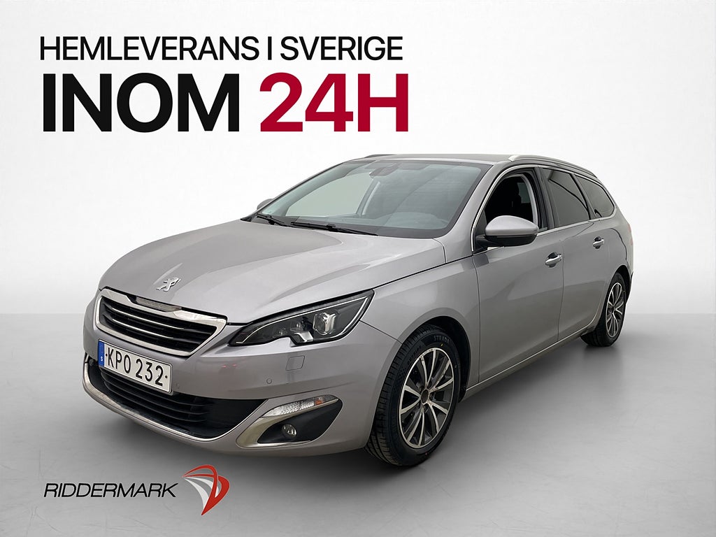 Peugeot 308 SW 131hk Allure M&K-Värmare Farthållare Sensorer