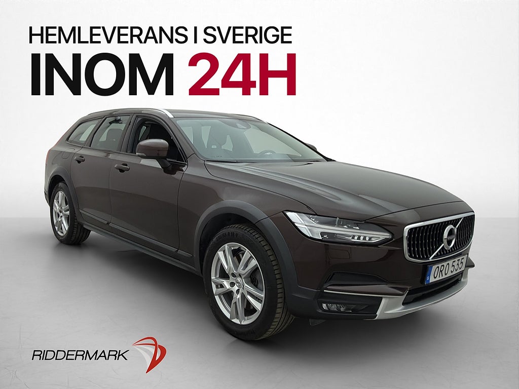 Volvo V90 Cross Country D4 AWD Värmare Kamera Drag 1-Brukare