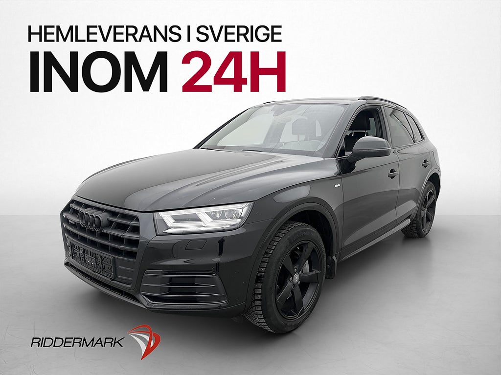 Audi Q5 2.0 TDI Q 190hk S-Line Cockpit Värm Navi Drag 3-Zons