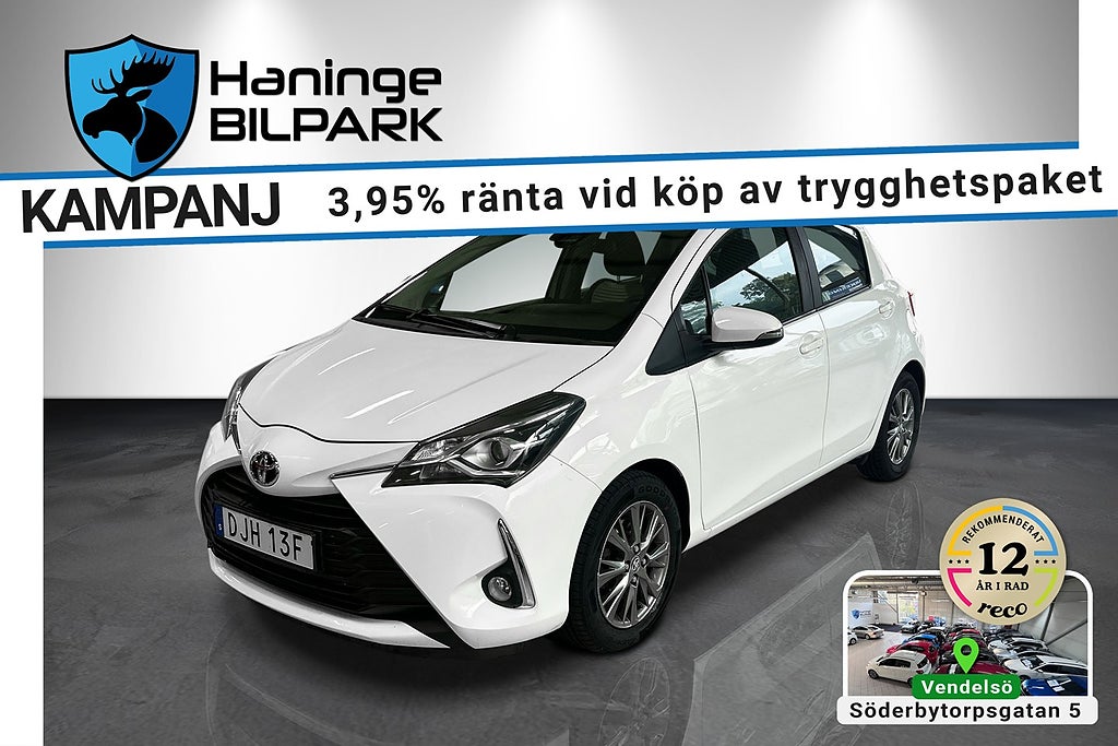 Toyota Yaris 5-DR 1.5 ACTIVE SUPERDEAL 3.95% / B-KAM / LÅGMILAD 