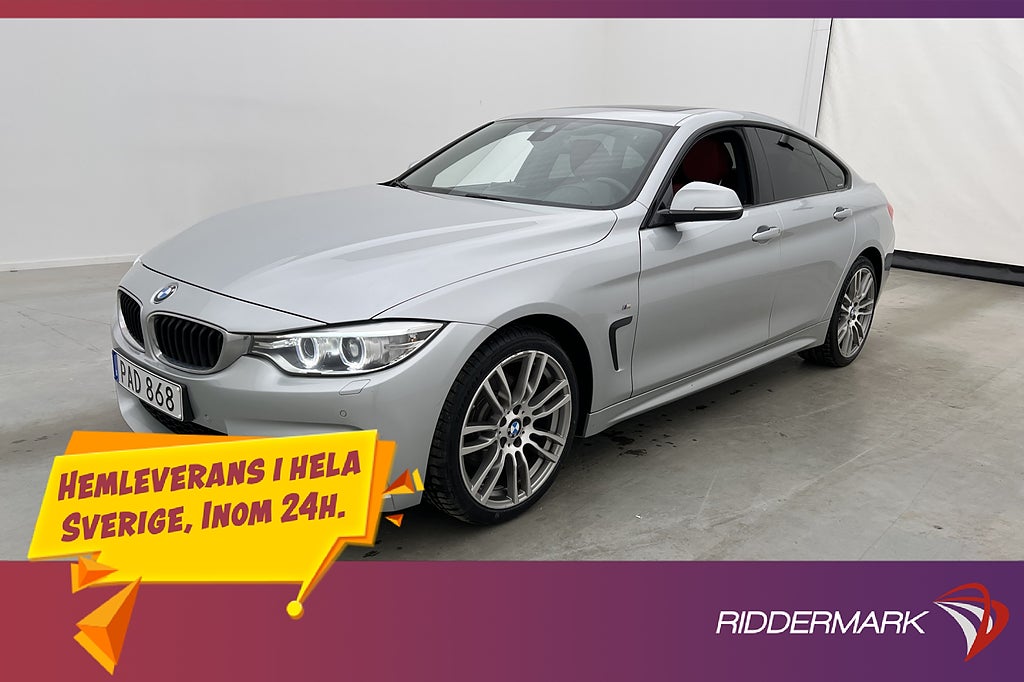 BMW 430 i xDrive 252hk M Sport Pano H/K Skinn Kamera Navi