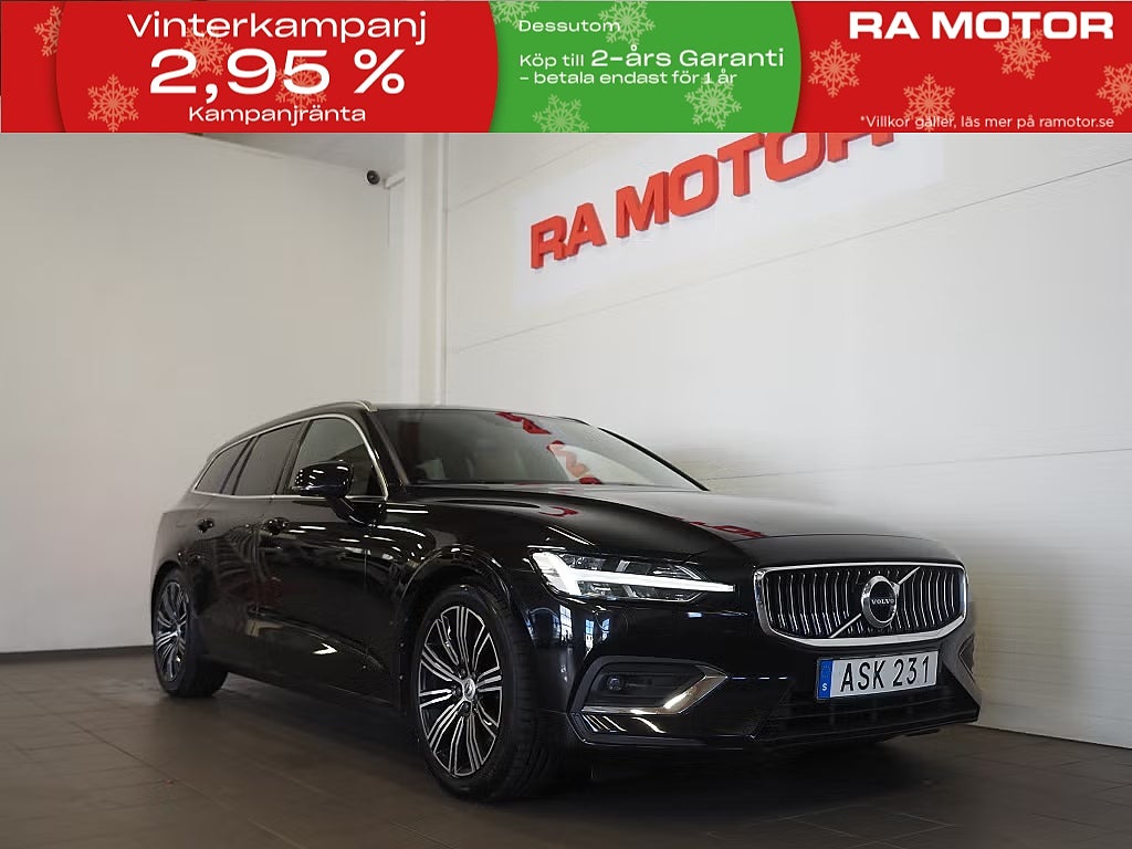 Volvo V60 T5 Geartronic Inscription Värmare Drag Skinn BLIS 2019