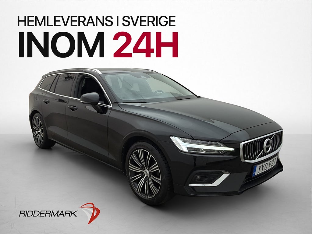 Volvo V60 D3 150hk Inscription Värmare Skinn Kamera HUD Drag