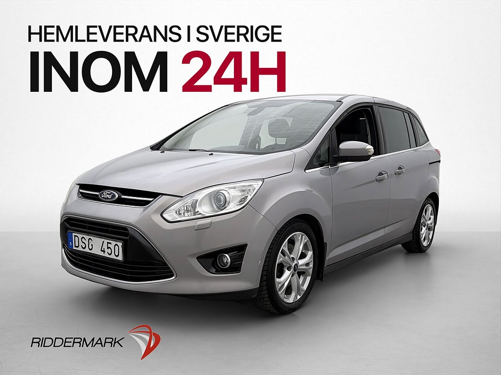Ford Grand C-Max 2.0 TDI 115hk Titanium 7-Sits M-Värm Drag