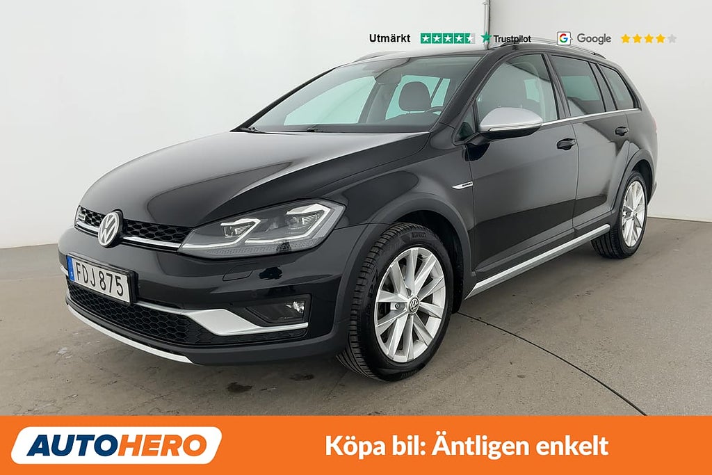 Volkswagen Golf Alltrack 2.0 TDI 4M / Värmare, Drag, CarPlay