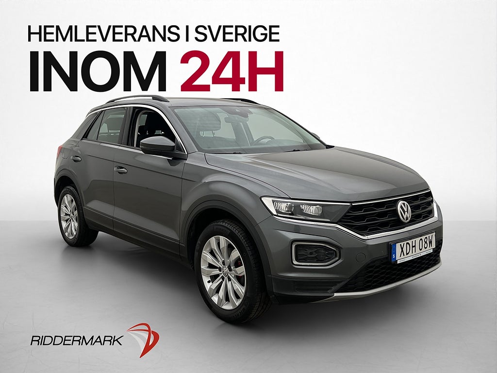 Volkswagen T-Roc 1.5 TSI 150hk Kamera Drag Värmare CarPlay