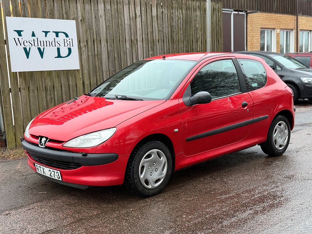 Peugeot 206 3-dörrar 1.4 XR | Kamrem bytt | 13280mil