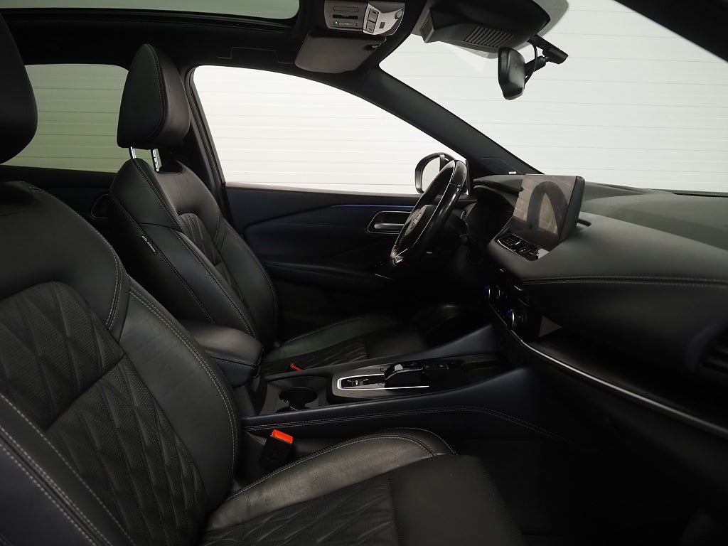 Nissan Qashqai e-POWER 190hk Tekna + Pano Skinn Drag 360° Massage Navi 2022