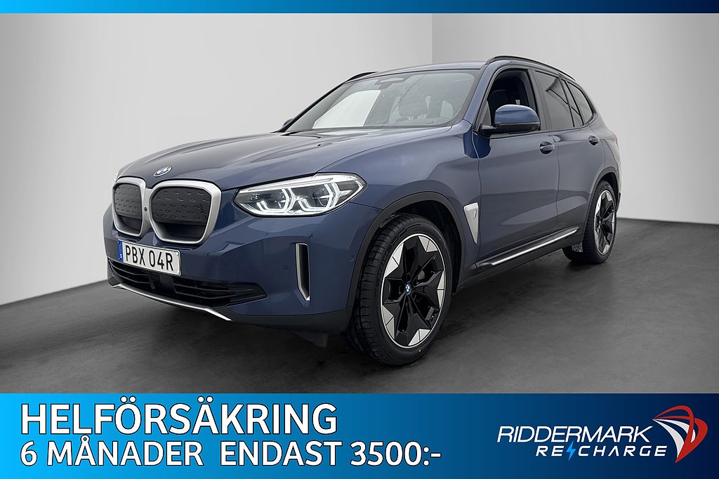 BMW iX3 286hk Impressive Pano H/K HUD Drag 360° Skinn Navi