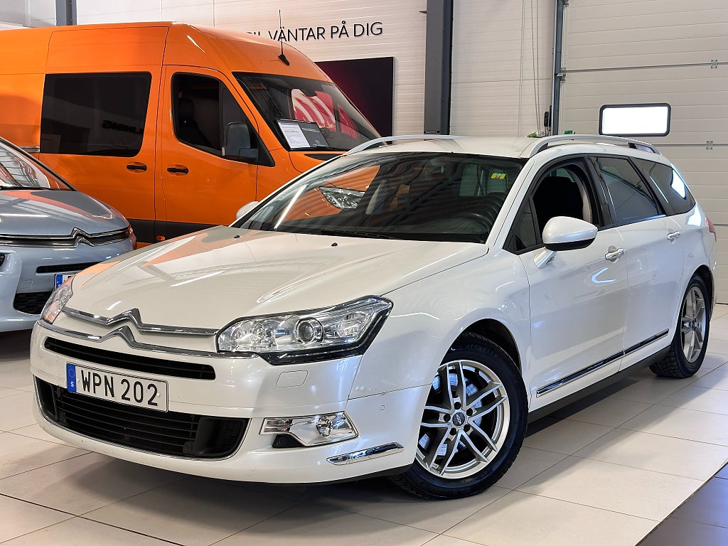 Citroën C5 Tourer 2.0 BlueHDi 181hk B-kam, Dragkrok, Navi thumbnail